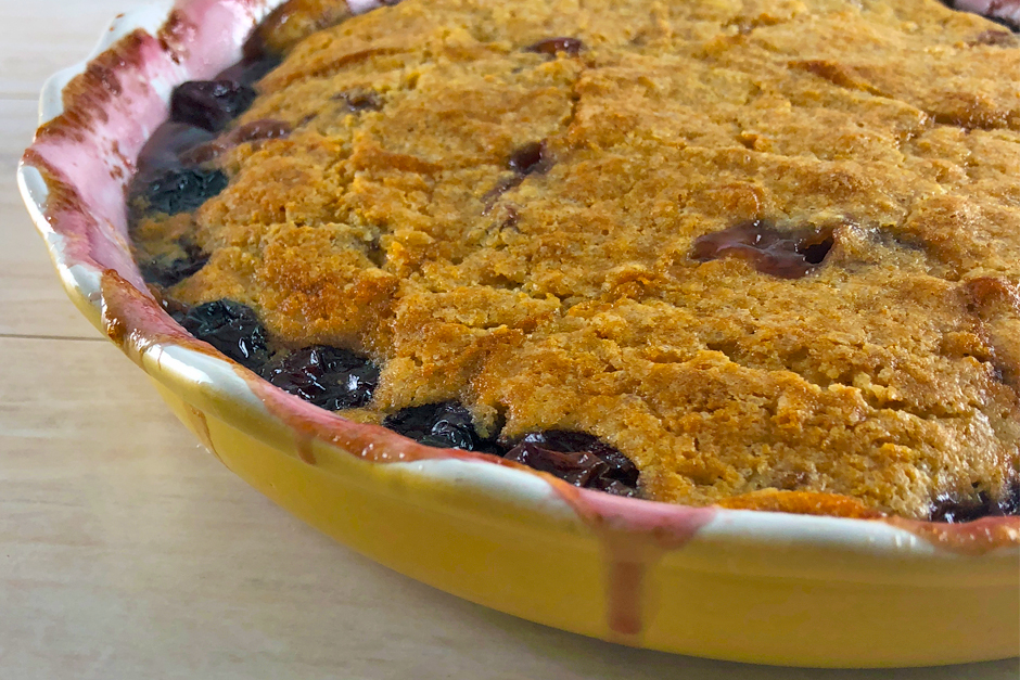 cherry cobbler