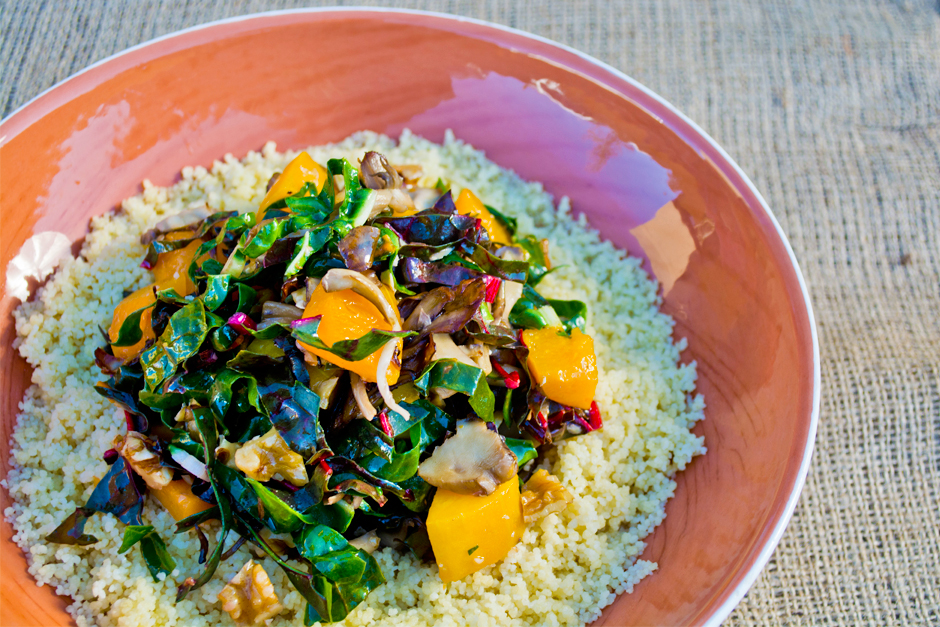 Mushroom Couscous