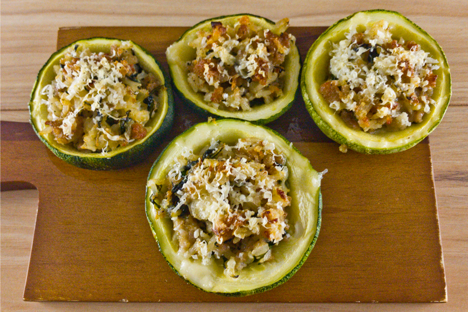 stuffed summer squash