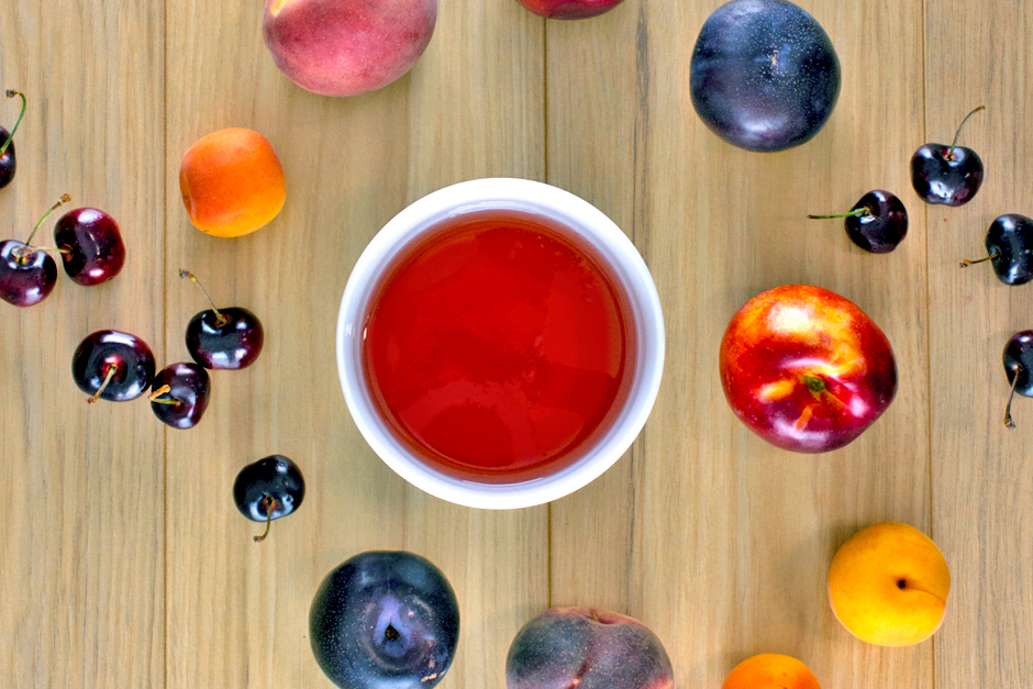 Stone Fruit Simple Syrup