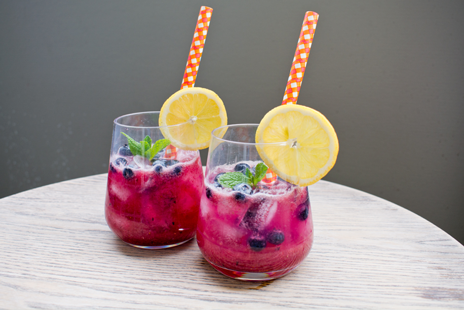 blueberry lemonade