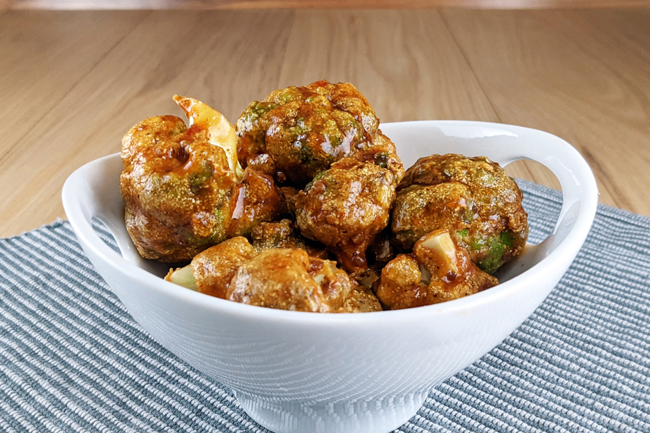 Buffalo Cauliflower Bites