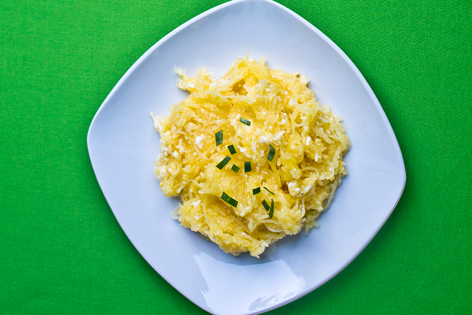 Spaghetti Squash & Gruyere Cheese