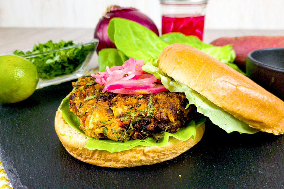 Sweet Potato Burgers