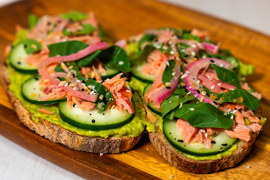 Smoked Salmon Avocado Toast