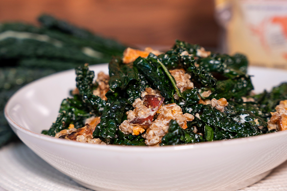 Warm Kale Salad