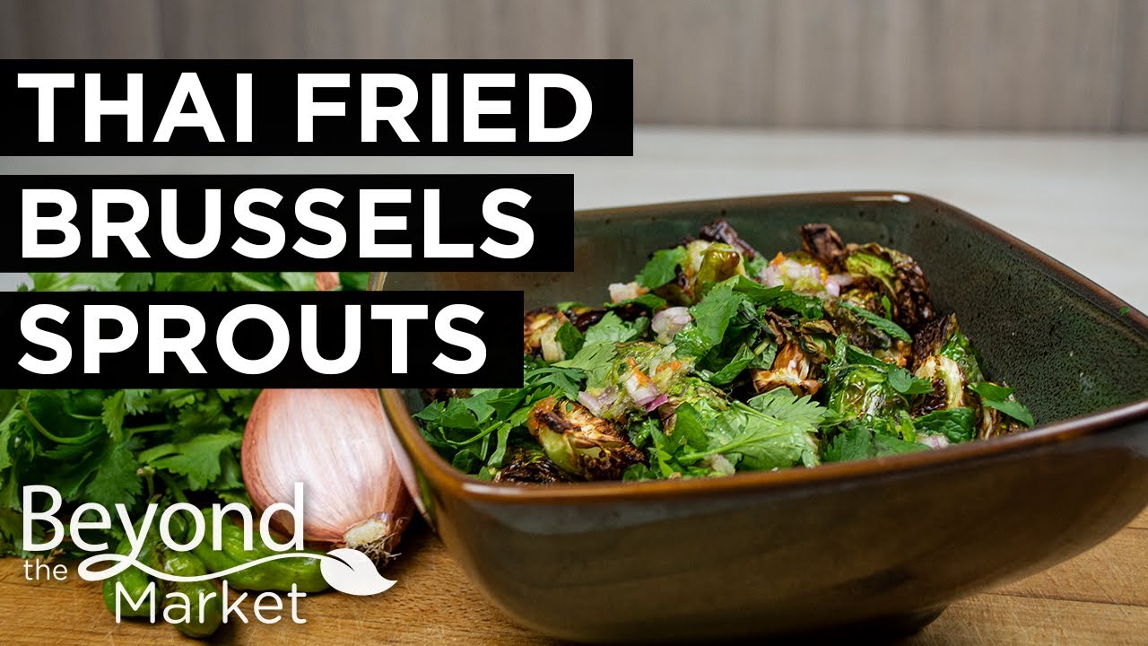 Air Fryer Thai Inspired Brussels Sprouts PCFMA