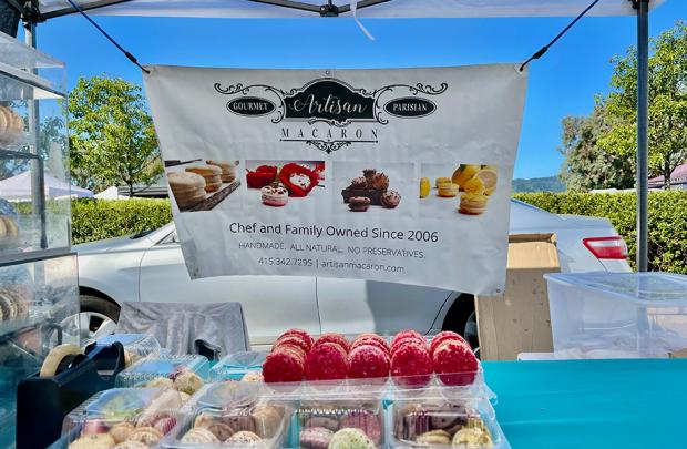 Artisan Macaron College of San Mateo Farmers' Market