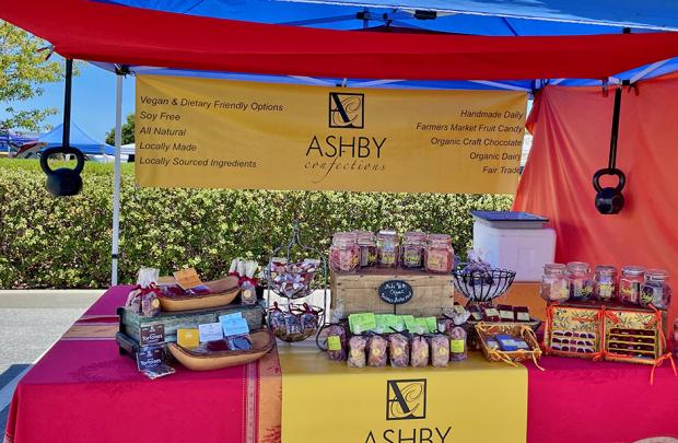 Ashby Confections College of San Mateo Farmers' Market