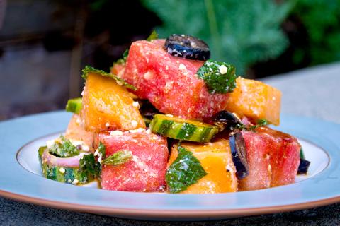 Savory Melon Salad