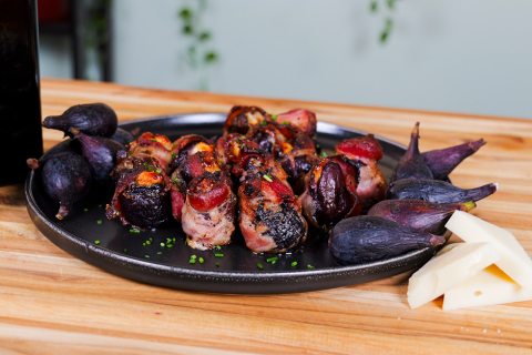 Bacon-Wrapped Figs