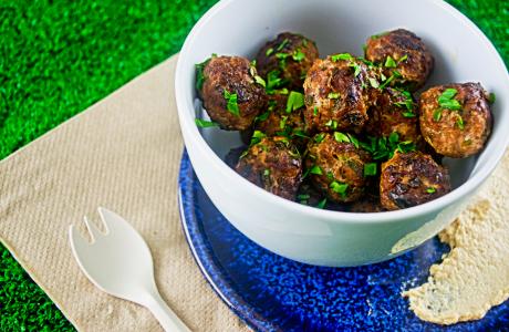 pork and lamb meatballs