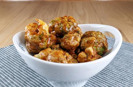 Buffalo Cauliflower Bites