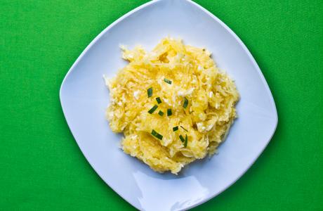 Spaghetti Squash & Gruyere Cheese
