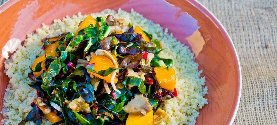 Mushroom Couscous