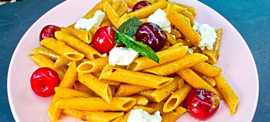 Pasta Cherries Sage