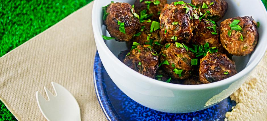 pork and lamb meatballs