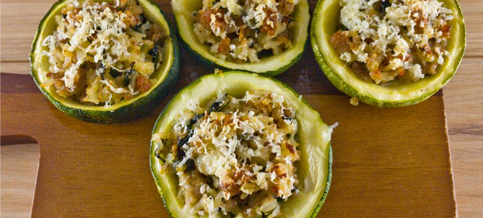 stuffed summer squash