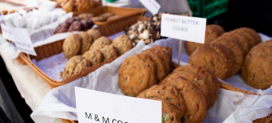 California Bakeshop products at Los Altos Farmers' Market