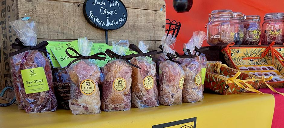 Ashby Confections College of San Mateo Farmers' Market