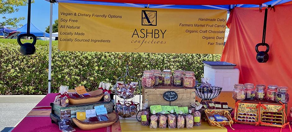 Ashby Confections College of San Mateo Farmers' Market