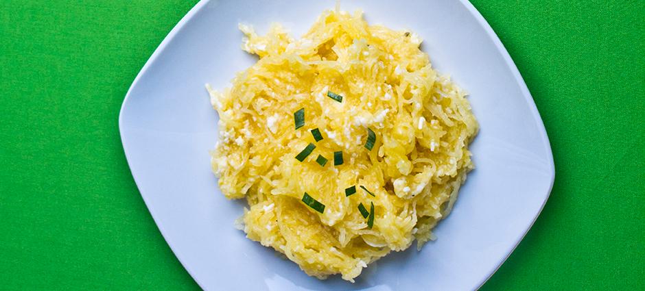 Spaghetti Squash & Gruyere Cheese