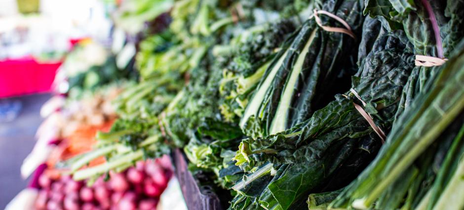 Mixed vegetable assortment at Picoso Farm booth