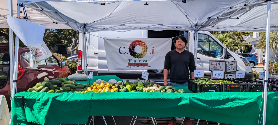 COI Farm at 25th Ave farmers market