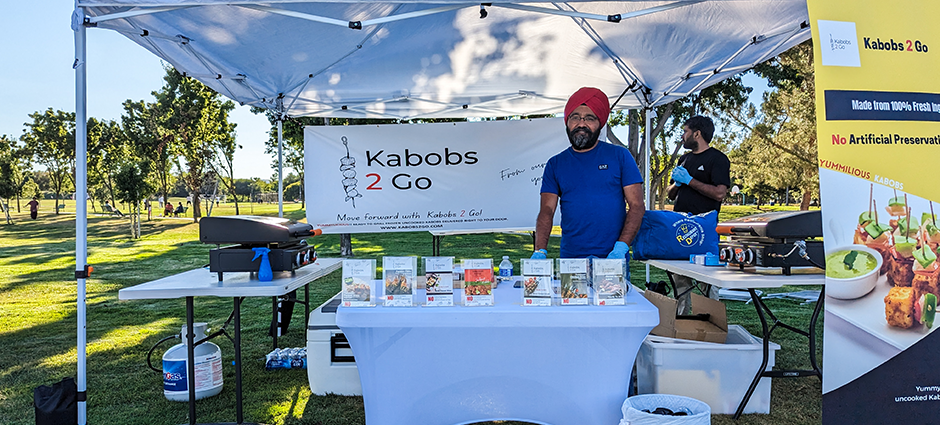 Kabobs 2 Go at the Dublin Farmers' Market