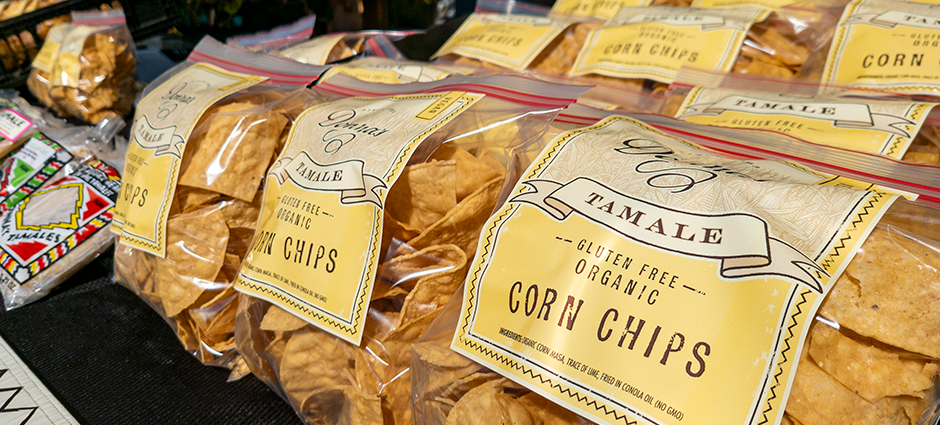 Bags of Chips at the Donna's Tamales booth