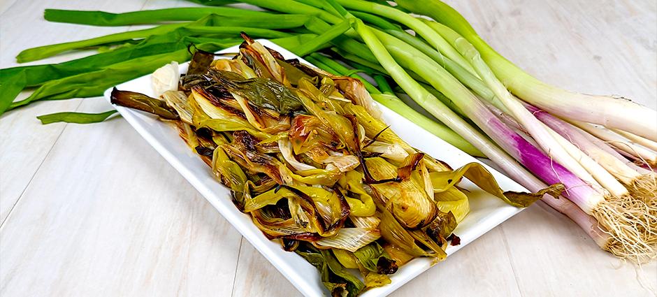 Roasted Spring Onions (with butter)