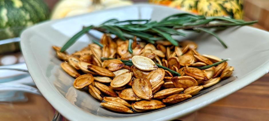 Rosemary Pumpkin Seeds