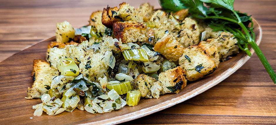 Vegetarian Air Fryer Stuffing