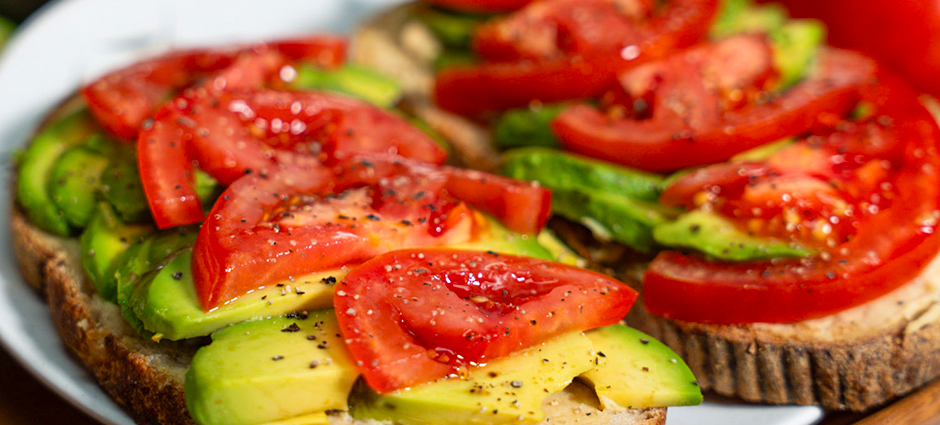 Hummus and Avocado Toast