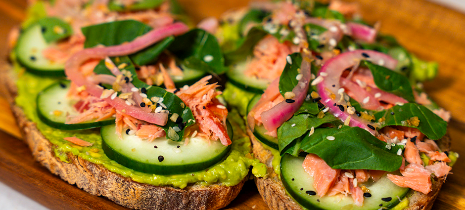 Smoked Salmon Avocado Toast