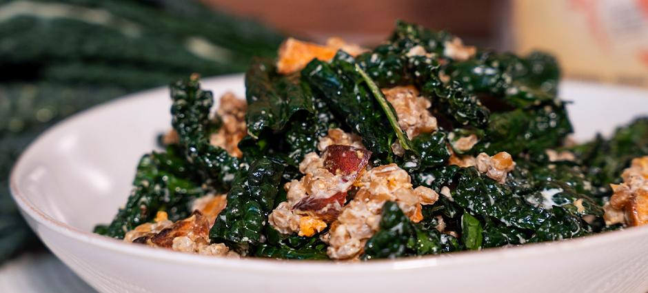 Warm Kale Salad